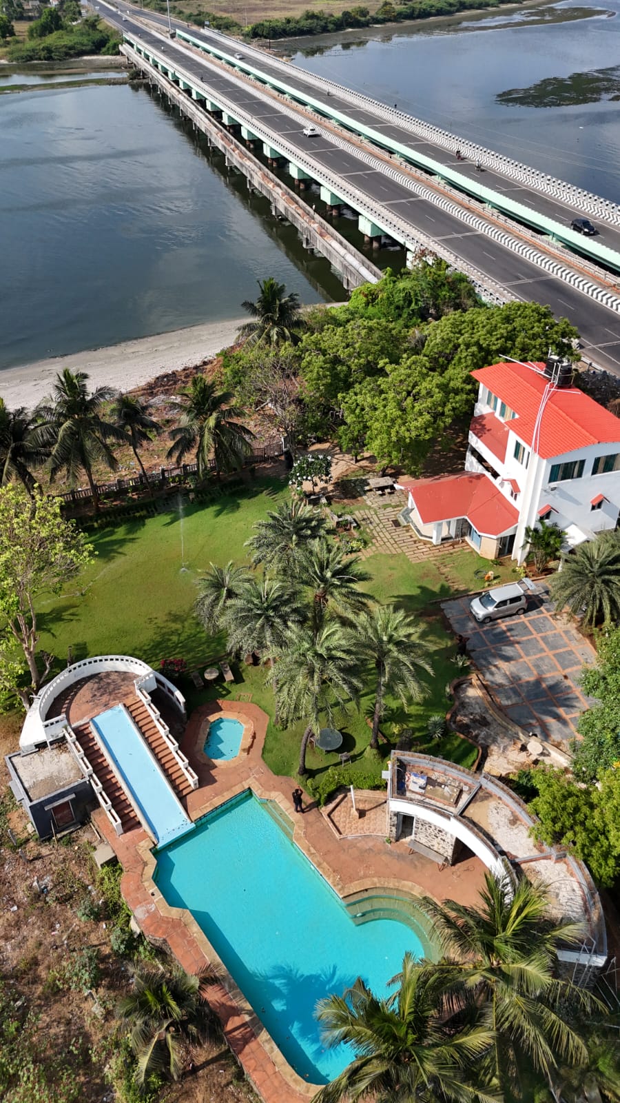 Riverside Estate Aerial Chennai